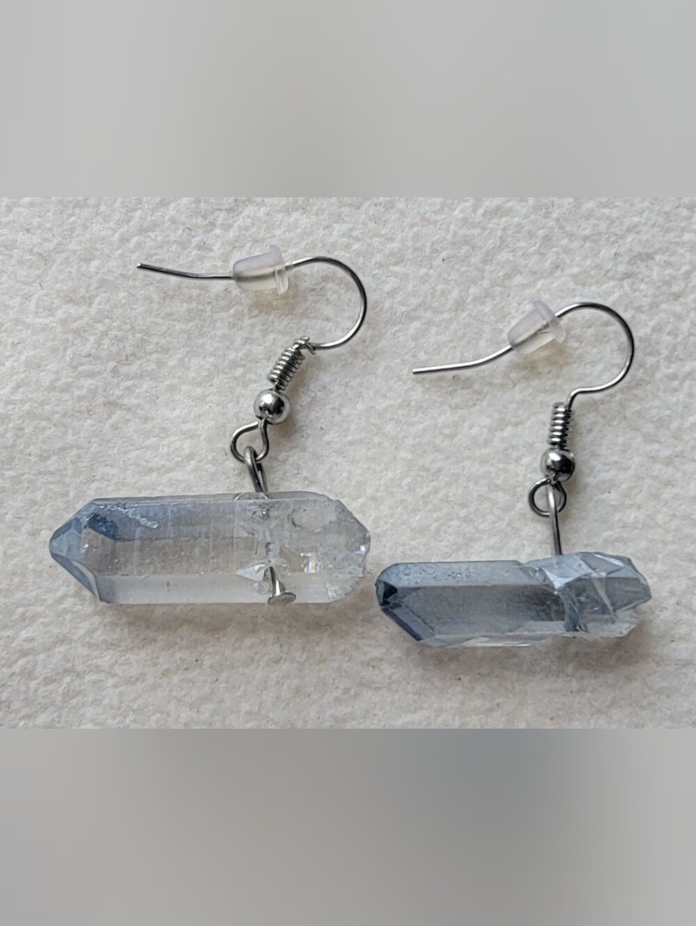 Kohl's Light Blue Crystal Point Dangle Earrings